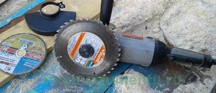 Болгарка для изготовления циркулярки