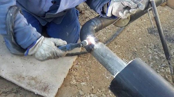 Фото: технология сварки оцинкованных труб