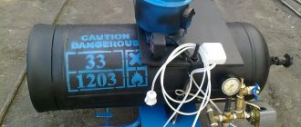 Как сделать ресивер компрессора с газового баллона