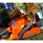 обкатать, бензопила, stihl