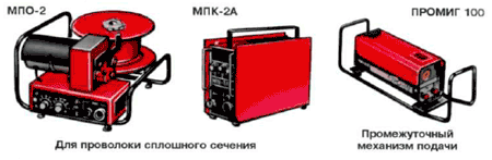Подающие механизмы