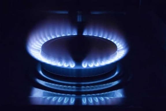 Процесс горения газа