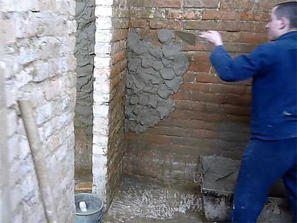 укладка раствора