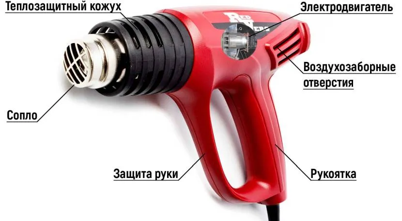 Устройство технического фена