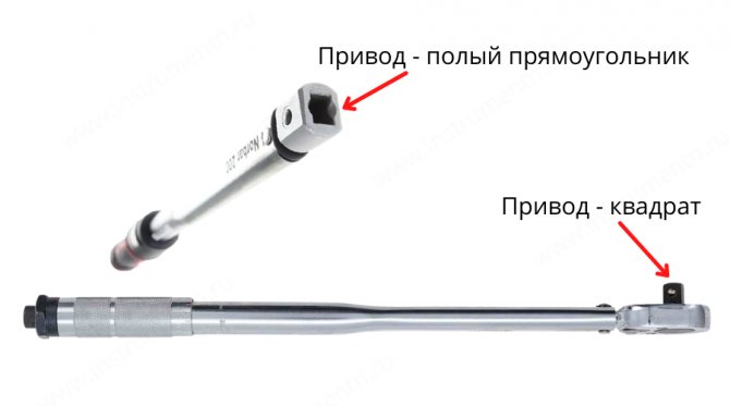 Виды привода